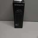 MEBRUDY 32 oz Insulated Water bottle with Straw, Stainless Steel Water bottles With Leak Proof Locking, Keep Cold 24 hours and BPA-Free for Sports, Travel, Gym and School, Black