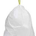 NINESTARS NSTB-21-45 Trash Bags, Large, White (Packaging May Vary)
