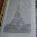 Homeforia 20x30 Poster Frame Black, High End Metal 20 x 30 Picture Frames with Mat 16 by 24 inch Photo, 30x20 Large Frame for Wall, 20x30 Thin Frame Matted to 16x24, Tempered Glass, Wall Kit, Set of 1