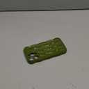 Caseative for iPhone 16 Pro Case,Water Ripple Pattern Curly Wave Frame Soft Phone Case (Green)