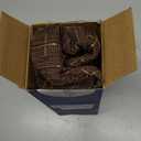 MIULEE Pack of 2 Decorative Vintage Burlap Linen Brown Throw Pillow Covers Modern Farmhouse Pillowcase Rustic Woven Textured Cushion Cover for Sofa Couch Bed 20x20 Inch Dark Coffee