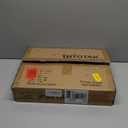 TUTOTAK 2 Tier Printer Stand, Rolling Printer Cart with Power Outlets and USB Ports, Mobile Printer Table with Wheels, for Under Desk, Office, Home, White PS01BW001 (2 tier(15.7 x 11.8 x 15.4inchs))