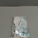 Kwlegh 2 Pcs Teal Daisy Floral Hanging Kitchen Towels Turquoise Rustic Poppy Flower Butterfly Hand Towel with Hanging Loop Fast Drying Dish Washcloths Soft Absorbent Fingertip Bath Towel for Bathroom