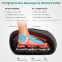 Nekteck Shiatsu Foot Massager with Heat [2026 Upgraded], 3 Modes Deep Kneading Therapy Air Compression, Feet Massage Tool for Plantar Fasciitis, Relaxation Gifts for Men Women, Fits Size to US 13