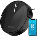 Robot Vacuum Cleaner with 3000Pa Cyclone Suction, APP/Voice/Remote Control, Automatic Self-Charging Robotic Vacuum, Scheduled Cleaning, Ideal for Pet Hair, Hard Floor, Low Carpet