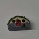 Fairy Garden Statues,Fairy Garden House with Solar Powerd Night Light,Yard Decorations Outdoor Fairy Garden Accessories Decor for Outside