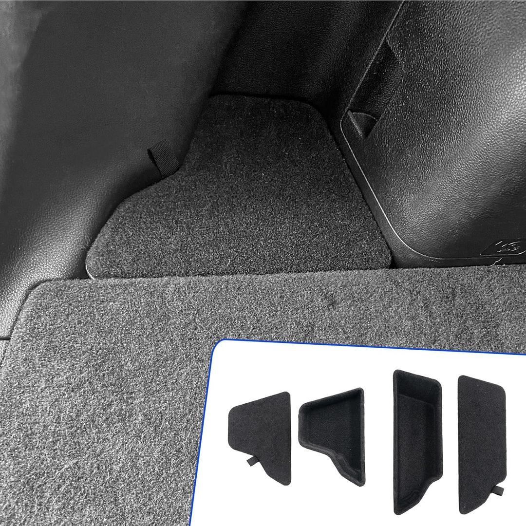 Rongtaod Storage Box Compatible with 2023 2024 2025 2026 Honda CRV (Only Fit Hybrid Sport touring) Rear Trunk Organizer Bins Side Box with Lids Interior CR-V Accessories