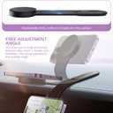 Mobile Phone Holder, Adsorption Type Flexible Bending Navigation Bracket, Horizontal and Vertical Placement One-Handed Portable Holder, for Most Mobile Phones (Black)