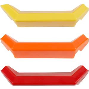 Tricolored Front Grille Badge Insert Trims Compatible with 2024 2025 Toyota Tacoma Accessories TRD Off-Road, TRD PreRunner, TRD Sport, Driver Side Grille Cover Exterior Decoration