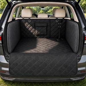RYNVALE SUV Cargo Liner for Dogs, Full Coverage with Cushioned Sides