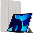 Case for iPad (A16) 11th Generation 11 Inch 2025, iPad 10th Generation 10.9 Inch 2022, Slim Trifold Stand Smart Case with Soft TPU Back Shell Cover, Support Touch ID, Auto Wake/Sleep - Gray