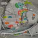 Bright Starts Playful Paradise Portable Compact Automatic Baby Swing with Music, Unisex, Newborn +
