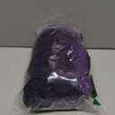 Purple Velvet Cape With Hood, Size M