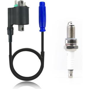 21121-0039 Ignition Coil Spark Plug & Cap For Kawasaki Brute Force 750 KVF750 4x4i 2008-2022 Teryx 750 KRF750 2009-2013 Teryx4 800 KRT800 2014-2022 Teryx 800 KRF800 2015-2022 21130-1071 21121-0721