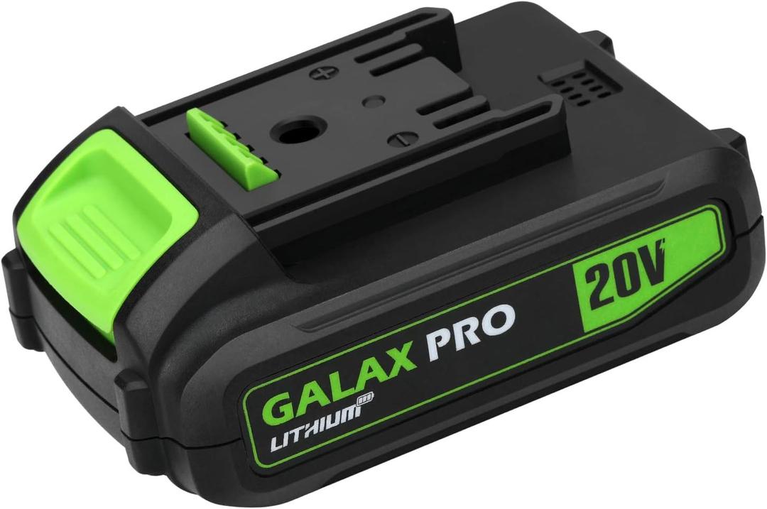GALAX PRO DC-20V 1.3Ah Lithium Ion Battery Pack, Replacement Battery Cordless Drill & Power Tools (ONLY Suit Tools)