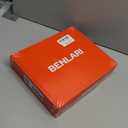 Benlari Highway Pegs,1.25" Highway Footpegs 304 Stainless Steel Fit for Harley Davidson Touring Street Glide Road Dyna Sportster fits 1-1/4"(32mm) Engine Guard Black(Short Angled)