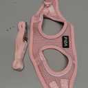 Fida Comfy Dog Harness with Leash, Cat Vest Harness Escape Proof, Breathable Lightweight Soft Mesh, Adjustable Reflective Step-in Harness for Puppy Toy Breeds & Extra-Small Pet (XXS, Pink) (XXS (Neck:11.4"-12.2"; Girth:12.6"-14.2"))