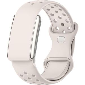 Silicone Sport Band Compatible with Whoop 5.0 Bands for Men Women, Soft Breathable Adjustable Waterproof Replacement Wristbands for Whoop 5.0 One, Peak and Life [Not for Gen 4]