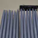 Colonial Candle Unscented Taper Candle, Handipt Collection, Wedgewood, 10 In, Pack of 12 - Up to 8 Hours Burn