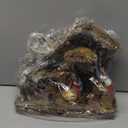 Bshine Christmas Manger Nativity Sets & Figure, 10.6x13.6 Nativity Scene Holy Family Angel and Baby Jesus, Christmas Indoor Decor Home Desktop Decor for Window Collectible Ornaments