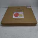 HOYECHI 2 pc Lighted Pop-Up Outdoor Christmas Ornament Set Holiday Ball Decorations with 200 LED Lights, 8 Lighting Modes, for Yard & Outdoor Christmas Decor - Red/Gold