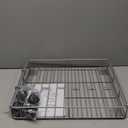 MSR Imports Expandable Rolling Metal Storage Basket-Home and Kitchen Storage Solution,Silver