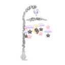 Baby Crib Mobile with Elephants, Clouds and Stars,Baby Mobile Musical Crib Mobile Music Box with 12 Lullabies (Elephant Baby Mobile)