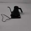 Electric Kettles, Gooseneck Electric Kettle, 1 Temperature Control, Stainless Steel Inner, Quick Heating, for Pour Over Coffee, Brew Tea, Boil Hot Water, 0.9L Black