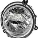 Headlights Assembly Replacement for 2007-2017 Jeep Patriot, 2007-2010 Compass Driver &Passenger Side, OE# CH2502176 /5303843AE
