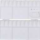 GARASANI Folding Paint Trays Box Watercolor Plastic Palettes with 25 Wells, Thumbhole Holders (25-Well)