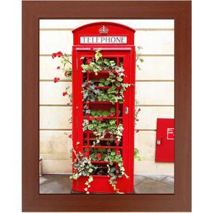 SESEAT 8x10 Picture Frame Dark Red, Display Pictures for Wall and Tabletop, 1 Pack