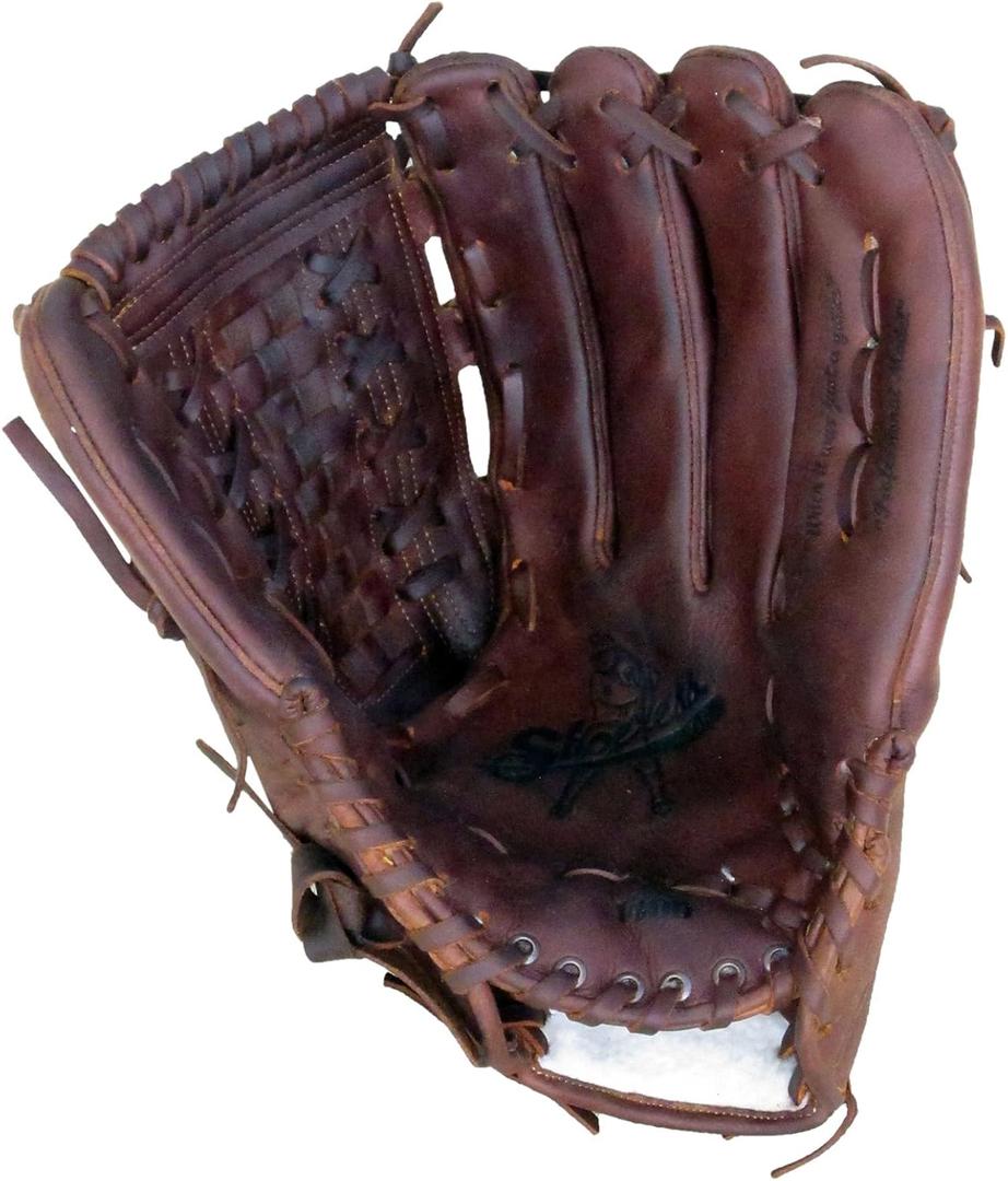 Shoeless Joe 14" H Basket Weave Web Baseball Glove