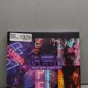 What's Your Favorite Scary Movie Neon Sign Red LED Wall Light with Retro Phone Design Horror Movie Night & Halloween Party Decor