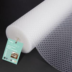 FLPMIX Clear Cabinet Shelf Liner: 23"W x 300"L Waterproof Easy to Cut Large
