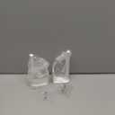 2 Pack Hat Racks for Baseball Caps, Stainless Steel Hat Organizer for Baseball Cap, Hat Holder Storage Organizer, Hat Hanger Strong Adhesive/Wall Drilled for Door, Bedroom, Closet(White 6 in)