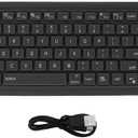 Luqeeg Foldable Silicone Keyboard, 108 Keys Waterproof Full Sealing Bluetooth Keyboard, Mute Typing Foldable Keyboard, Ultra Slim Silent Portable Keyboard for Tablets Without Cable