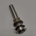 Bathroom Faucet Vessel Pop Up Sink Drain, Brushed Nickel with Overflow