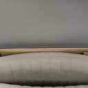 OLIXIS Criss Cross Chair with Wheels Wide Cross Legged Office Desk Vanity Chair Comfy Fabric Armless Adjustable Swivel for Home Computer Task Fabric Beige