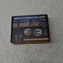 Bike Turn Signals, Bicycle Turn Signals Back with Wireless Remote Control, Rechargeable LED Rear Bike Light, IPX44 Waterproof Bike Safety Light for Night