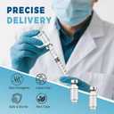 0.5mL Syringe 30G 5/16 Inch U-100 8mm, Individually Wrapped, Pack of 25