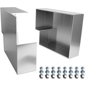 20"×15" Flatbed Trailer Dunnage Racks, Fits Gooseneck, Flatbed (Aluminum)