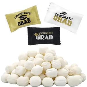 110 Count The Dreidel Company Congrats Grad Buttermints, Congratulations Graduation, Mint Candies, After Dinner Mints, Butter Mint Candy, Fat-Free, Individually Wrapped (EXP 01/14/27)