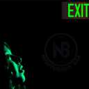 Photoluminescent Exit Sign Aluminum. OSHA/ASTM/ANSI American Standard. 14.25" x 7.5" Weather Proof. NightBright USA Item: NCC-R