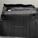 FREESOO Customized Seat Cover for Tesla Model Y 2020-2025 7 Seats, Leather Car Seat Cover Full Set Accessories, 3 Row Black