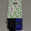 Mile High Life Cut To Fit Canvas Web Belt Size Up to 52" with Flip-Top Solid Black Military Buckle