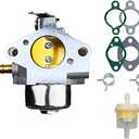 AM121863 Carburetor Replacement for John Deere STX38 Black Deck STX46 13HP 14HP 15HP Only Kohler Engine Lawn Mower Carb