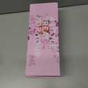 Women's Cozy Knit Slipper Boots Memory Foam Non-slip Indoor Outdoor Warm House Booties (Black)