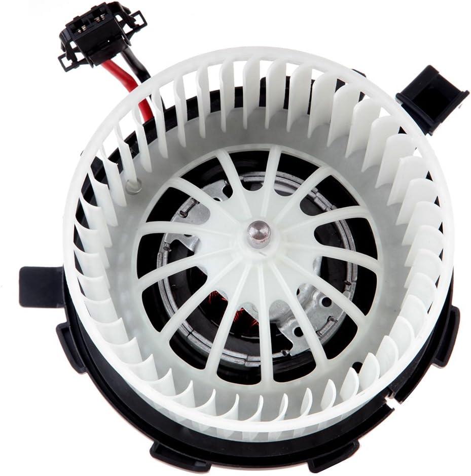 ECCPP HVAC Plastic Heater Blower Motor w/Fan Cage for 2009-2012 for Audi A4 /2008-2012 for Audi A5 /2009-2016 for Audi Q5 /2009-2012 for Audi S4 /2008-2012 for Audi S5