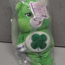 Care Bears 9" Bean Plush (Glitter Belly) - Good Luck Bear - Soft Huggable Material!