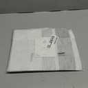 Central Park Gray and White Kitchen Window Curtain Valance Vertical Stripe Sheer Boucle Linen Window Curtain, Living Room Decorative Rod Pocket (54" W x 15" L) Rustic Living Panels (Grey)